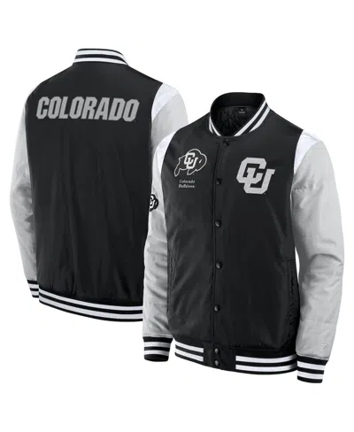 Fanatics Men's Black Colorado Buffaloes Elements Elite Full-snap Jacket
