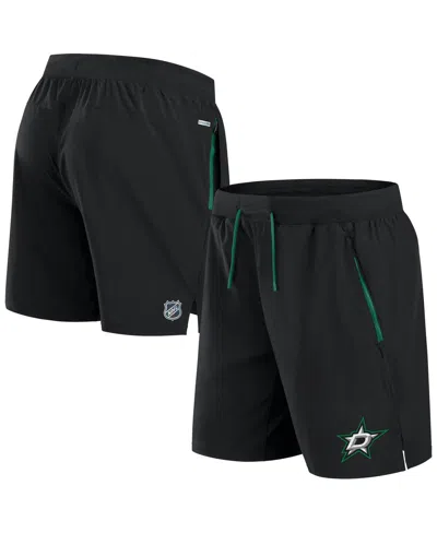 Fanatics Men's Black Dallas Stars Authentic Pro Rink Performance Shorts