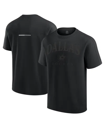 Fanatics Men's Black Dallas Stars Elements Flex Tri-blend T-shirt