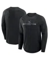 Fanatics Men's Black Denver Broncos Coverage Scheme Long Sleeve T-shirt In Black
