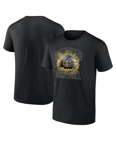 Fanatics Men's Black Denver Nuggets Match Up T-shirt