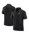 Fanatics Men's Black Detroit Red Wings Front Office Move Mono Polo Shirt In Gold