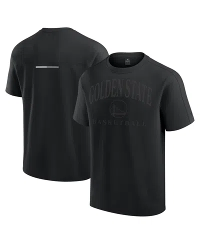 Fanatics Men's Black Golden State Warriors Flex Tri-blend T-shirt