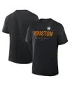 Fanatics Men's Black Houston Astros Color Pop Legacy Clubhouse T-shirt