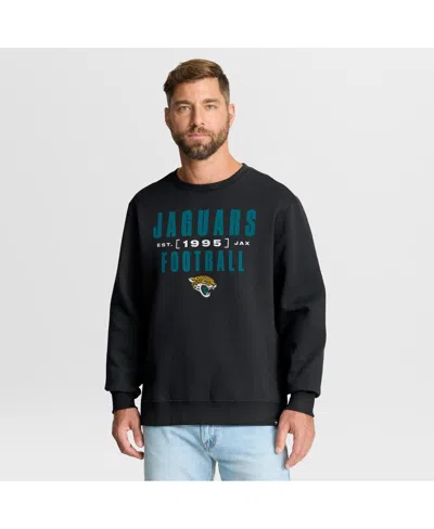 Fanatics Men's Black Jacksonville Jaguars Powerful Throw Legacy Pullover Sweatshirt