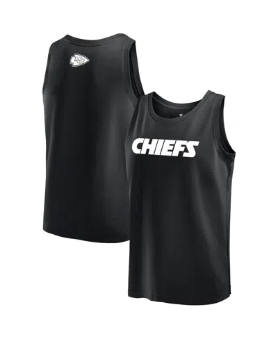 Fanatics Men's Black Kansas City Chiefs Elements Tank Top