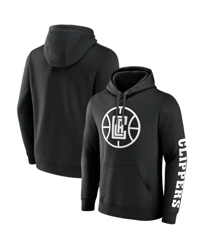 Fanatics Men's Black La Clippers Put Me In Coach Fleece Pullover Hoodie