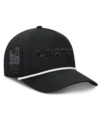 Fanatics Men's Black La28 Summer Olympics Undertone Rope A-frame Adjustable Hat