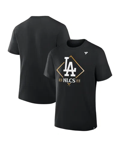 Fanatics Men's Black Los Angeles Dodgers 2025 National League Division Series Champions Locker Room T-shirt
