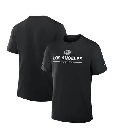 Fanatics Men's Black Los Angeles Kings Authentic Pro Primary T-shirt