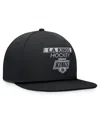 Fanatics Men's Black Los Angeles Kings Authentic Pro Prime Snapback Hat In Black
