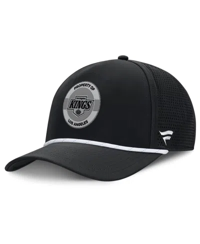 Fanatics Men's Black Los Angeles Kings Authentic Pro Rink Adjustable Hat