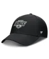 Fanatics Men's Black Los Angeles Kings Core Adjustable Hat In Black