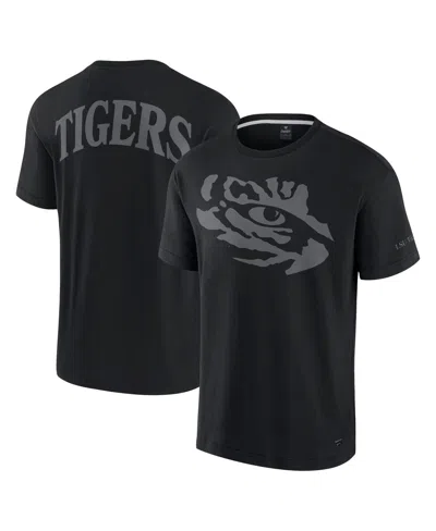 Fanatics Men's Black Lsu Tigers Iconic T-shirt