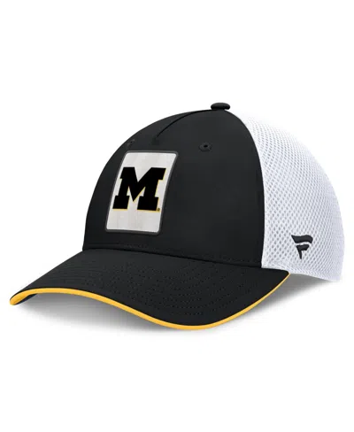 Fanatics Men's Black Michigan Wolverines 5-panel Matter Flex Hat