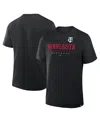 Fanatics Men's Black Minnesota Twins Color Pop Legacy Clubhouse T-shirt In Black