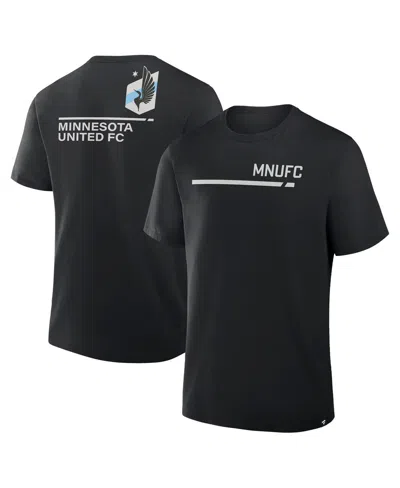 Fanatics Men's Black Minnesota United Fc Corner Kick Legacy T-shirt