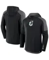 Fanatics Men's Black Minnesota United Fc Red Card Transitional Pullover Hoodie In Black