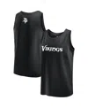 Fanatics Men's Black Minnesota Vikings Elements Tank Top In Black