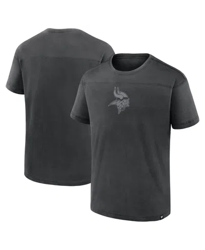 Fanatics Men's Black Minnesota Vikings Mini Tonal T-shirt