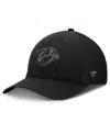 Fanatics Men's Black Nashville Predators Authentic Pro Road Flex Hat In Black