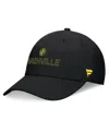 Fanatics Men's Black Nashville Sc Stealth Flex Hat In Black