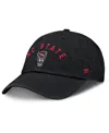 Fanatics Men's Black Nc State Wolfpack Myth Adjustable Hat In Black