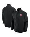 Fanatics Men's Black New Jersey Devils Authentic Pro Rink Coaches Full-zip Jacket In Black