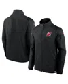 Fanatics Men's Black New Jersey Devils Authentic Pro Rink Fleece Full-zip Jacket In Black
