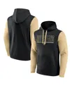 Fanatics Men's Black New Orleans Saints Big Tall Outline Pullover Hoodie In Black