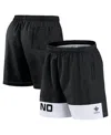 Fanatics Men's Black New Orleans Saints Elements Shorts In Black,white