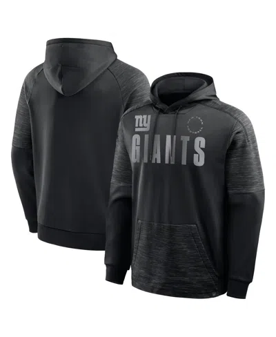 Fanatics Men's Black New York Giants Chip Shot Pullover Hoodie In Blue