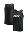 Fanatics Men's Black New York Jets Elements Tank Top In Black