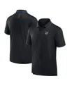 Fanatics Men's Black New York Jets Front Office Move Mono Polo Shirt