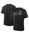 Fanatics Men's Black New York Yankees Color Pop Legacy Clubhouse T-shirt In Black
