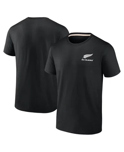Fanatics Men's Black New Zealand Rugby All Blacks Essentials T-shirt
