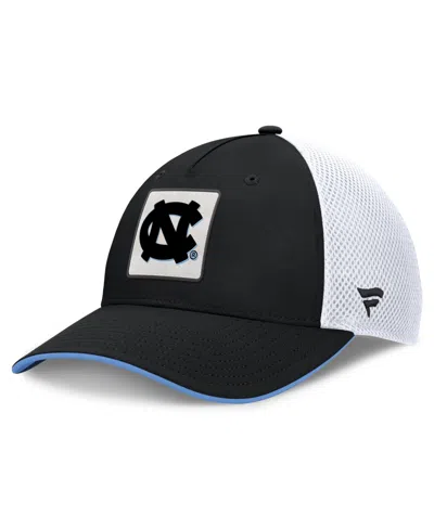 Fanatics Men's Black North Carolina Tar Heels 5-panel Matter Flex Hat