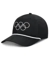 Fanatics Men's Black Olympic Games Podium A-frame Adjustable Hat