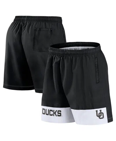 Fanatics Men's Black Oregon Ducks Elements Intensity Woven Shorts