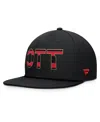Fanatics Men's Black Ottawa Senators Authentic Pro Rink Snapback Hat In Black