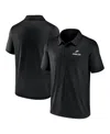 Fanatics Men's Black Philadelphia Eagles Making Waves Polo Shirt In Green