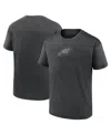 Fanatics Men's Black Philadelphia Eagles Mini Tonal T-shirt In Gray