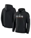 Fanatics Men's Black Philadelphia Flyers Authentic Pro Primary Hoodie In Black