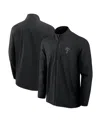 Fanatics Men's Black Cincinnati Bengals Front Office Woven Full-zip Jacket In Black