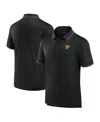 Fanatics Men's Black Pittsburgh Penguins Front Office Piqueâ Polo Shirt In Black