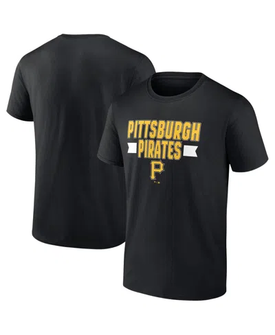 Fanatics Men's Black Pittsburgh Pirates Close Victory T-shirt