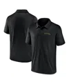 Fanatics Men's Black Pittsburgh Pirates Unstoppable Polo Shirt In Black