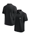 Fanatics Men's Black Pittsburgh Steelers Front Office Button-up Shirt In Black