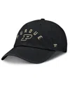 Fanatics Men's Black Purdue Boilermakers Myth Adjustable Hat In Black