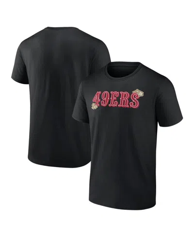 Fanatics Men's Black San Francisco 49ers Aapi Apex Collection T-shirt